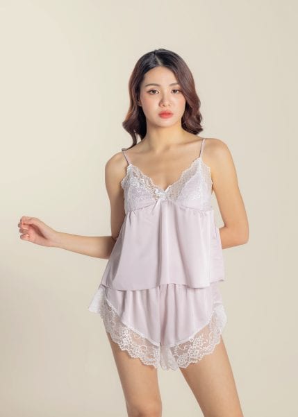 Eveline Florette Nightwear Set in Lilac