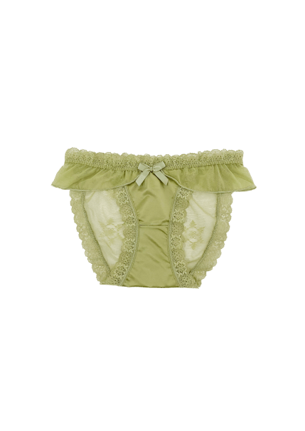 Elysian Frost Panty In Green