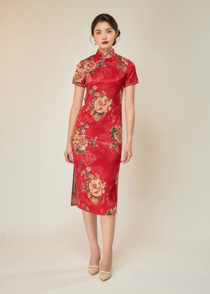 Auspice Royale Maxi Qipao
