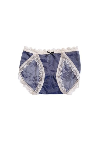 Auriel Blossom Lace Panty in Blue