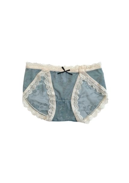 Auriel Blossom Lace Panty in Green